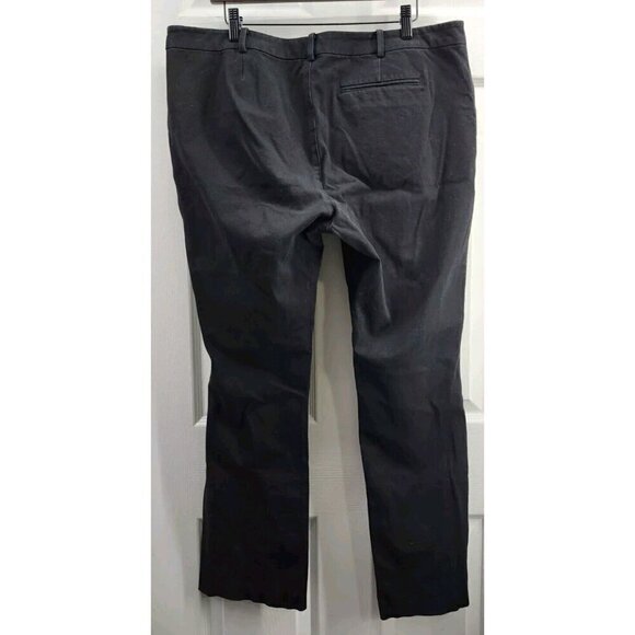 Lauren Ralph Lauren Pants Pinched Seam False Pockets Black Size 16 - Picture 2 of 8